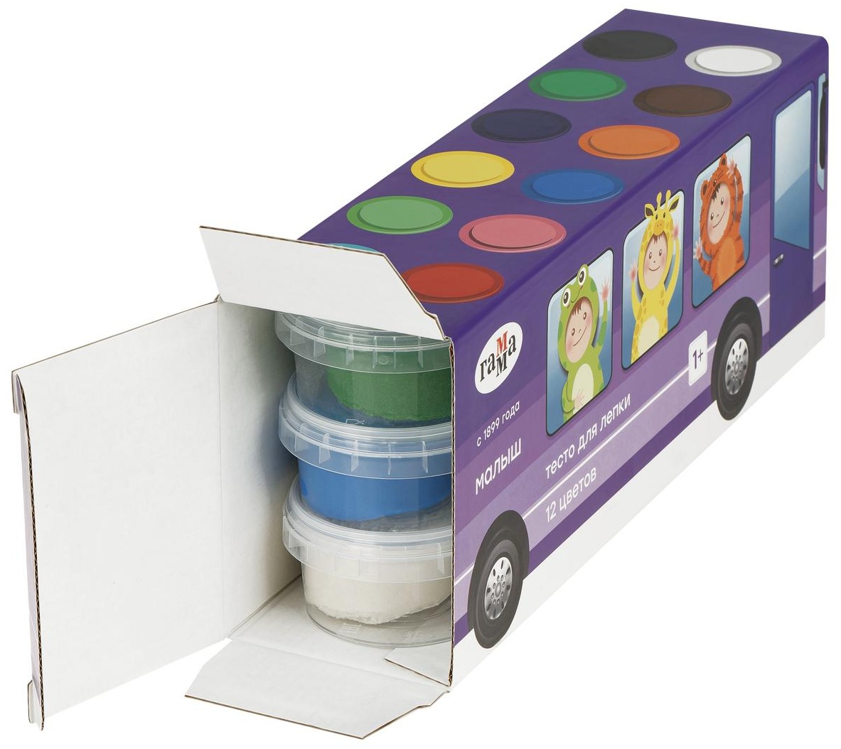 Тесто для лепки Гамма 