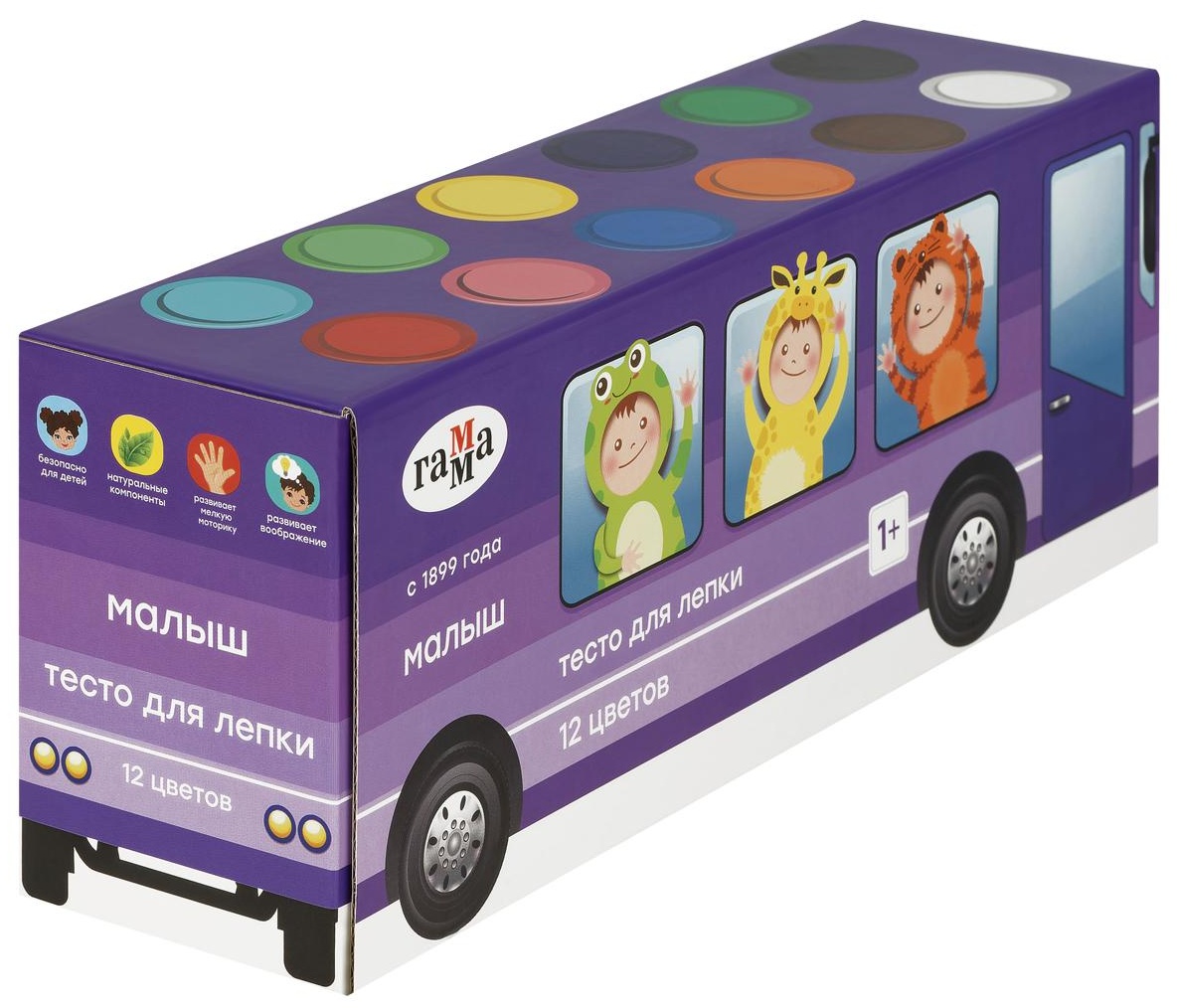 Тесто для лепки Гамма 