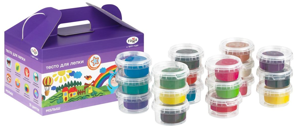 Тесто для лепки Гамма 