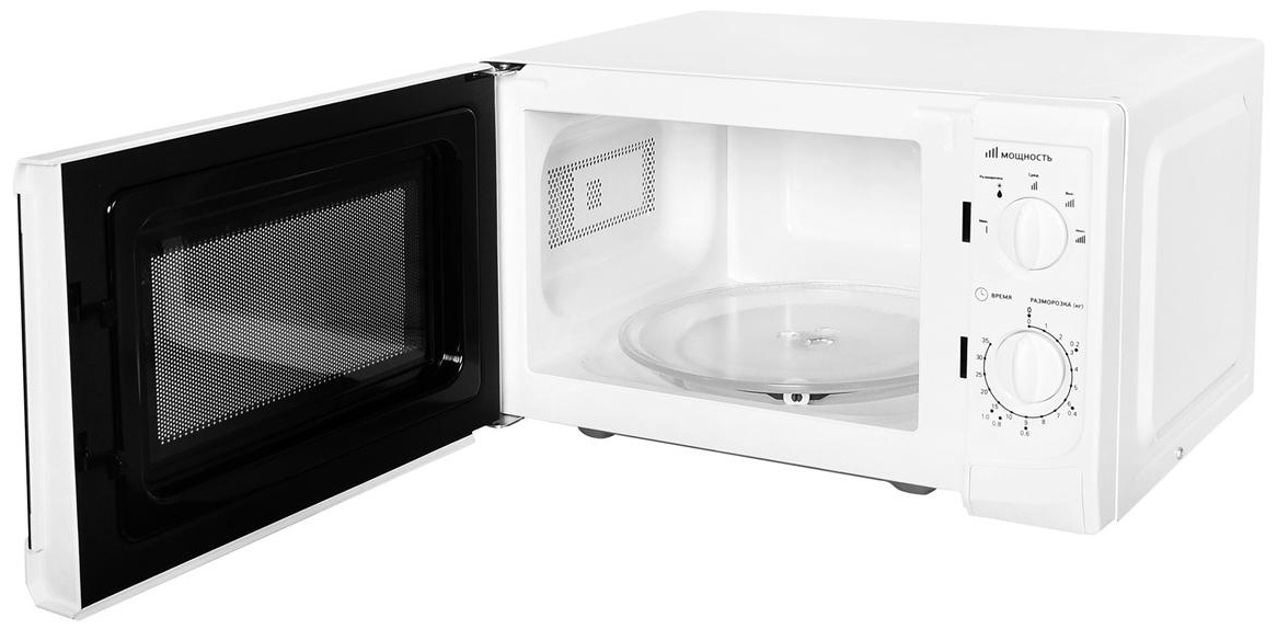 Микроволновая печь Starwind SWM5620, 20л, 700Вт, механическое управление, белая