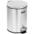 Ведро-контейнер для мусора (урна) OfficeClean Professional SIMPLE, 3л, нержавеющая сталь, хром