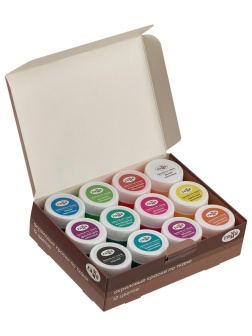 Краски по ткани акриловые Гамма 