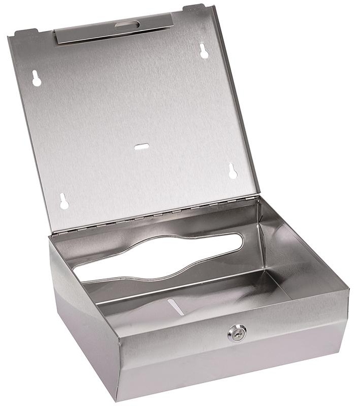 УЦЕНКА - Диспенсер для полотенец листовых OfficeClean Professional (Z-сл.), нержавеющая сталь