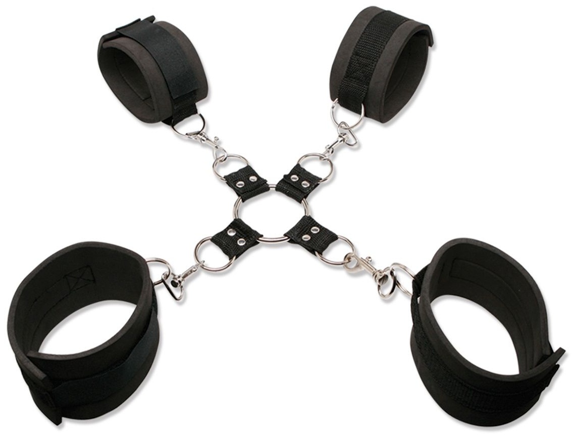 Наручники и наножники с фиксацией Extreme Hog-Tie Kit