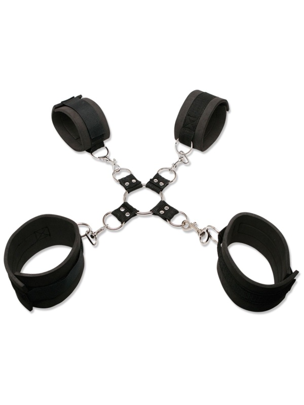 Наручники и наножники с фиксацией Extreme Hog-Tie Kit