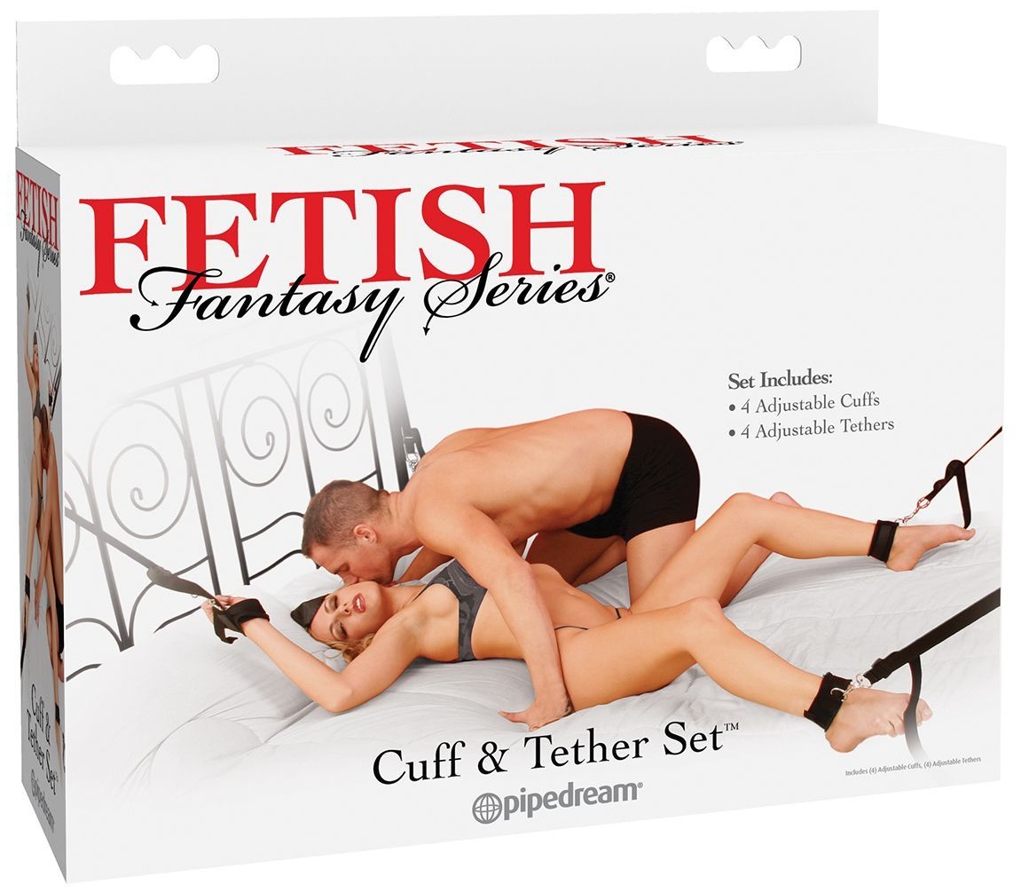 Набор для бондажа Cuff And Tether Set