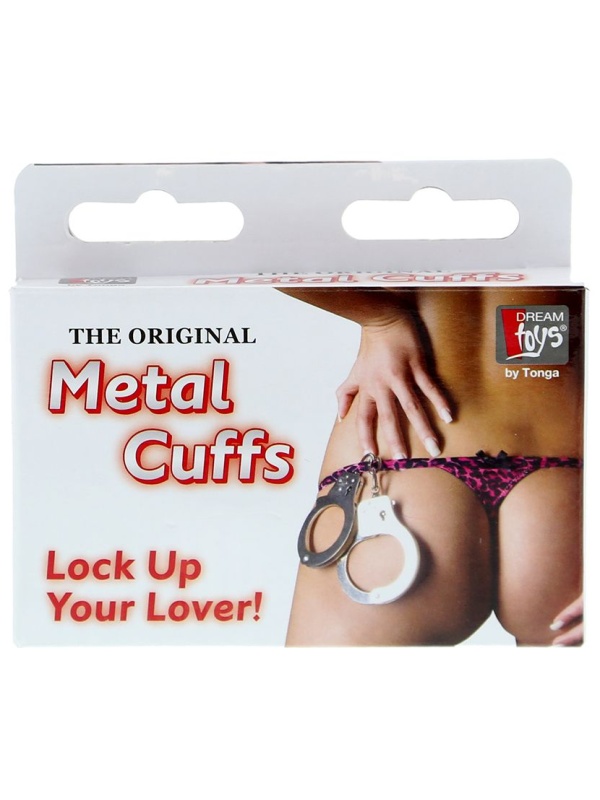 Металлические наручники с ключиками LARGE METAL HANDCUFFS WITH KEYS