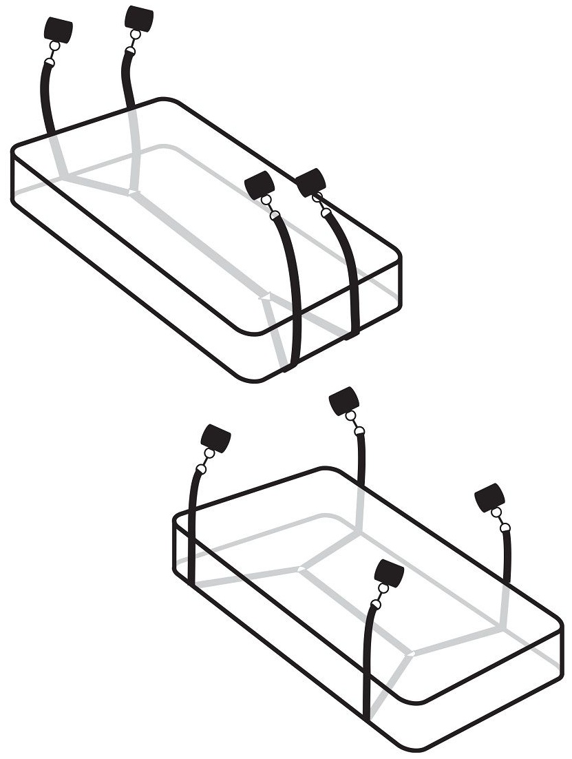 Фиксаторы для кровати Wraparound Mattress Restraints
