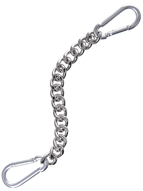 Черные кожаные однослойные оковы с люверсами