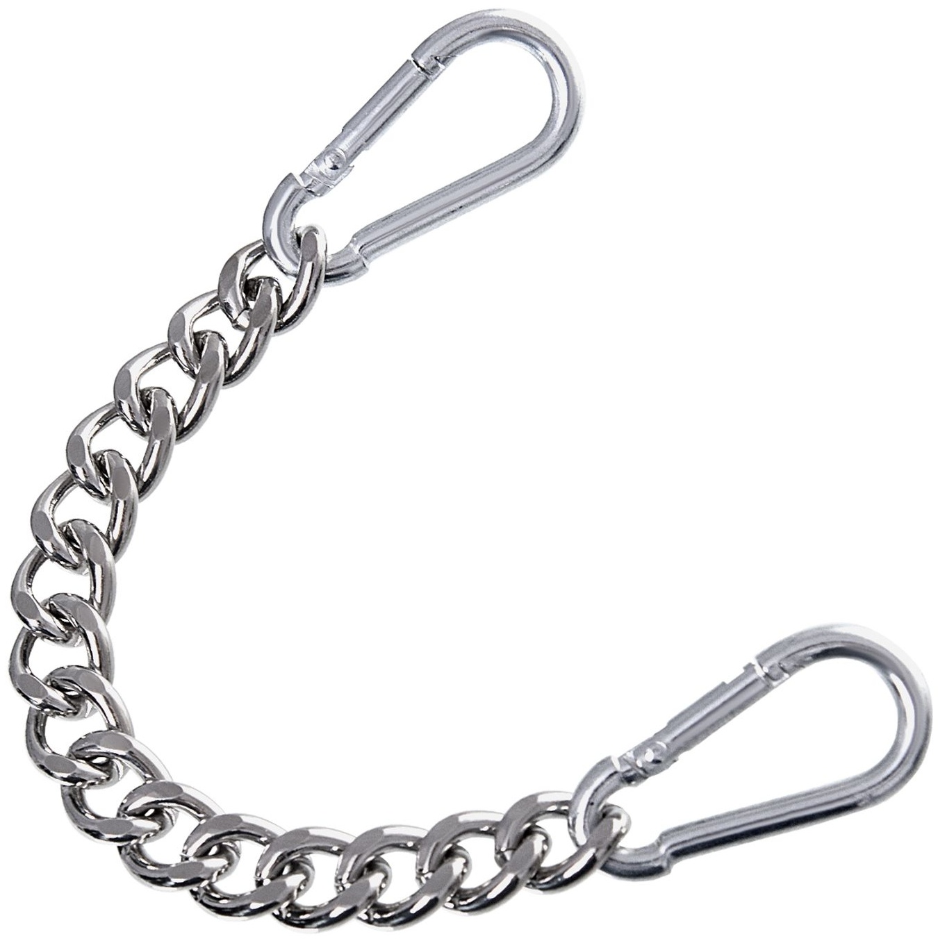 Черные однослойные кожаные оковы из двух ремешков