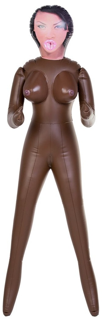 Чернокожая секс-кукла MICHELLE с 3 отверстиями