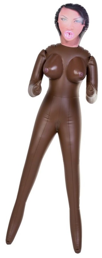 Чернокожая секс-кукла MICHELLE с 3 отверстиями