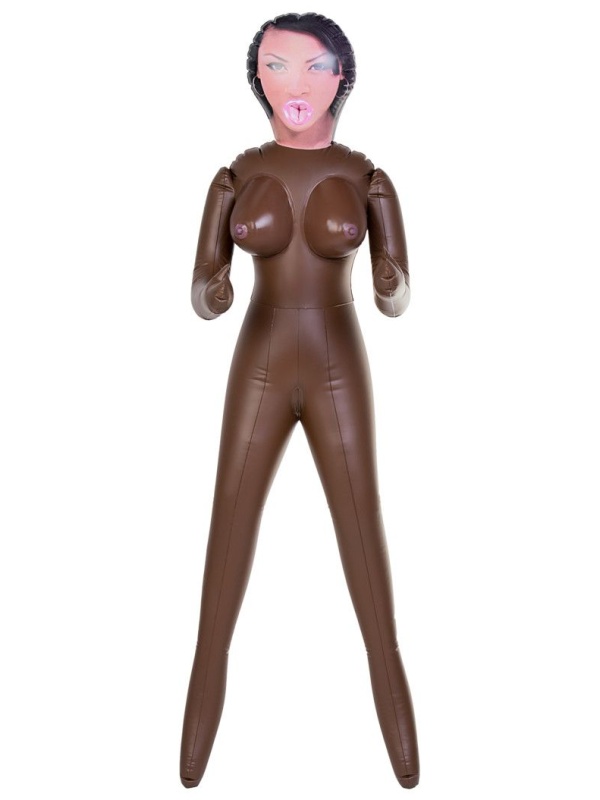 Чернокожая секс-кукла MICHELLE с 3 отверстиями