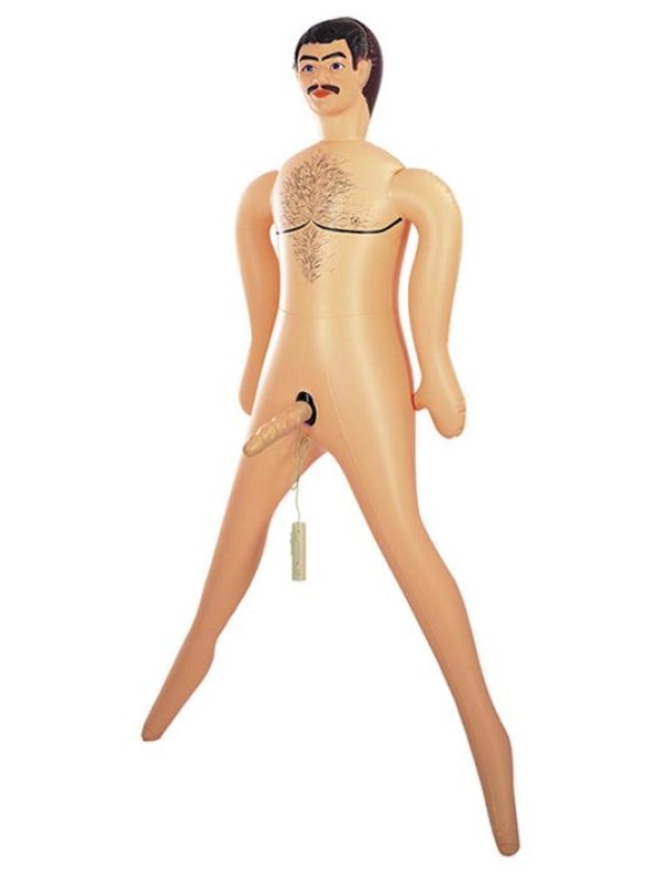 Надувная секс-кукла Big John с виброфаллосом