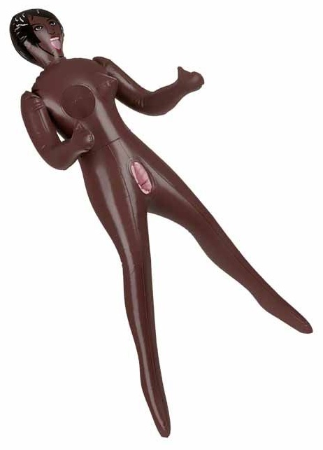 Надувная мини-кукла для фаллостимуляции MISS DUSKY DIVA MINI DOLL