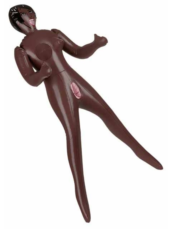 Надувная мини-кукла для фаллостимуляции MISS DUSKY DIVA MINI DOLL