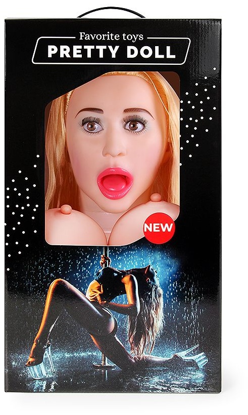 Надувная секс-кукла с вибрацией Синди