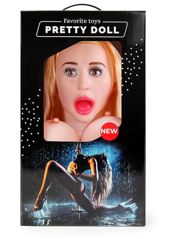 Надувная секс-кукла с вибрацией Синди