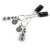 Металлические зажимы на соски Adjustable Nipple Clamps