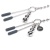 Зажимы для сосков на нитке бусин At My Mercy Chained Nipple Clamps