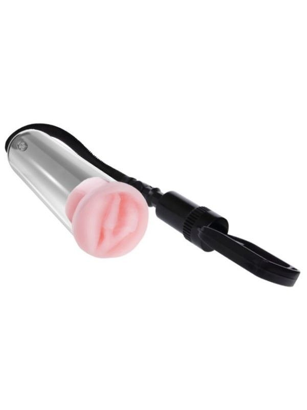 Вакуумная помпа со сменными уплотнительными насадками - 19 см.