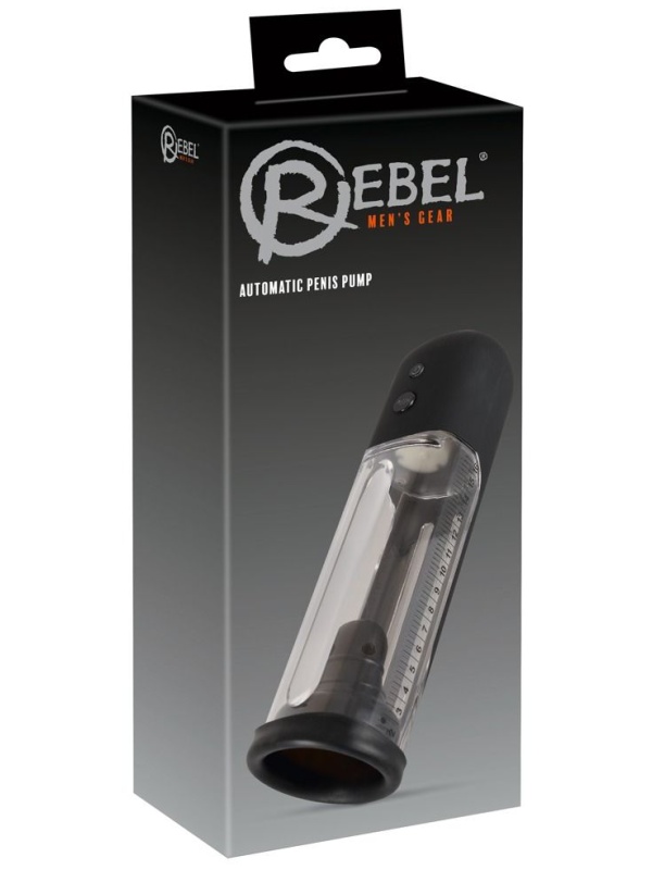 Автоматическая вакуумная помпа для пениса Rebel Automatic Pump