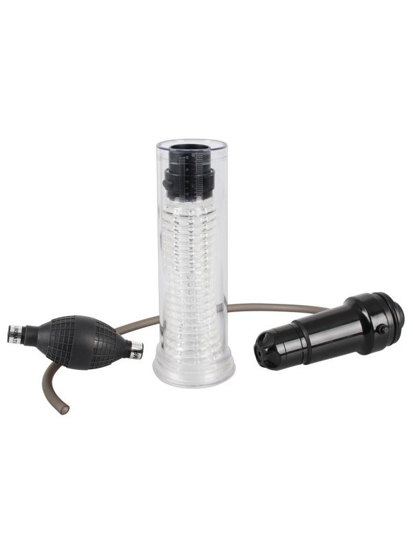 Вакуумная помпа-мастурбатор Vibrating Multi Pump & Masturbator