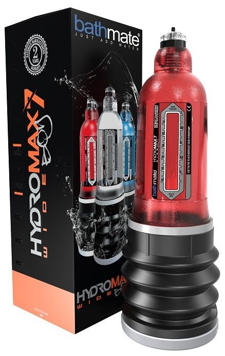 Красная гидропомпа HydroMAX7 Wide Boy