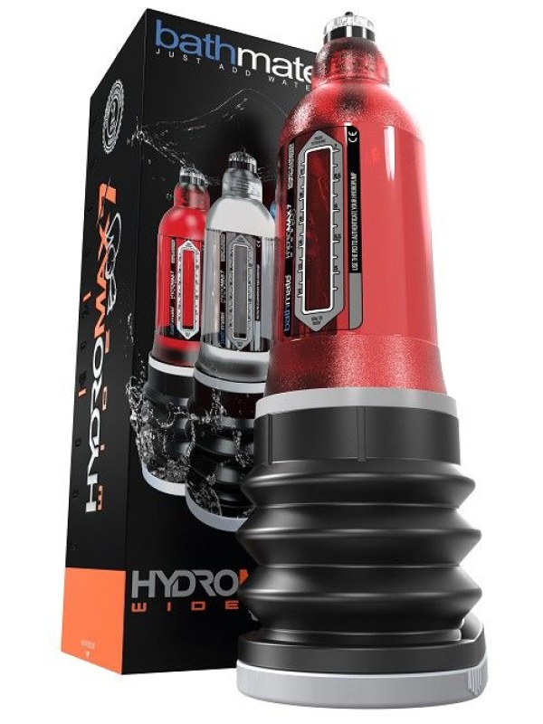 Красная гидропомпа HydroMAX7 Wide Boy