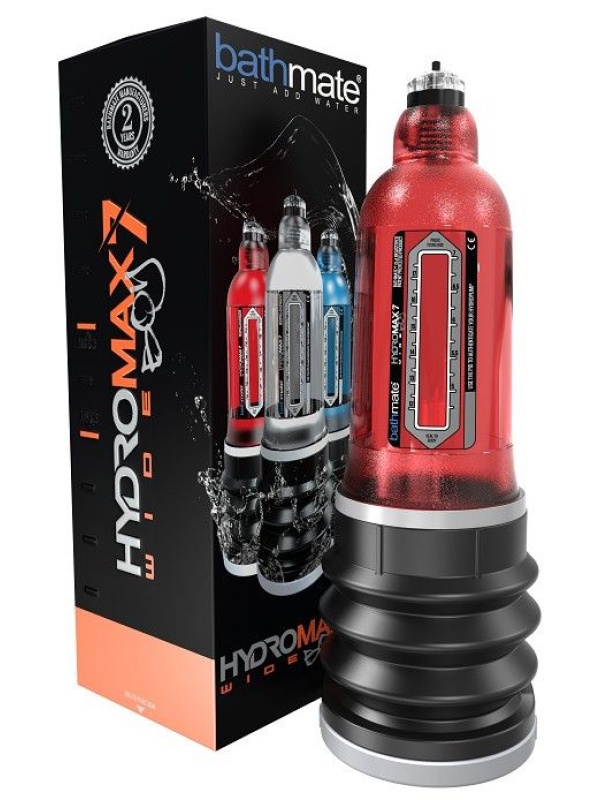 Красная гидропомпа HydroMAX7 Wide Boy