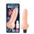 Реалистичный вибратор Futurotic Ballsy Vibrating Dong 4.5  - 16 см.