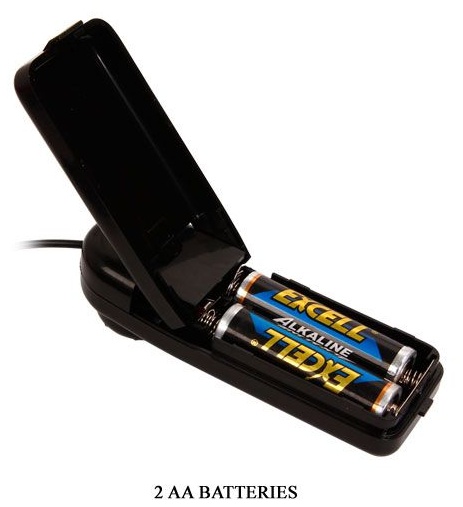 Вибратор на присоске с выносным пультом Dong - 20 см.