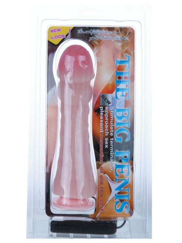 Вибромассажер-реалистик на присоске из реалистичного материала - 26,5 см.