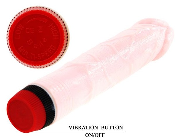 Мультискоростной вибратор Rockin Dong - 21,5 см.