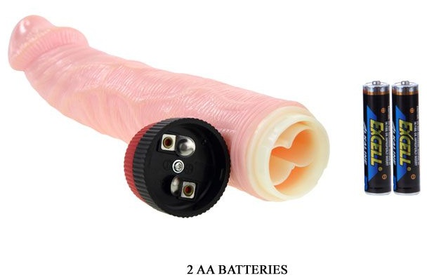 Вибратор-реалистик Rockin Dong - 21,5 см.