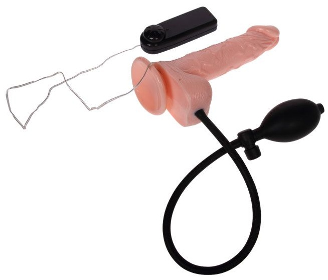 Расширяющийся вибратор - 19,3 см.