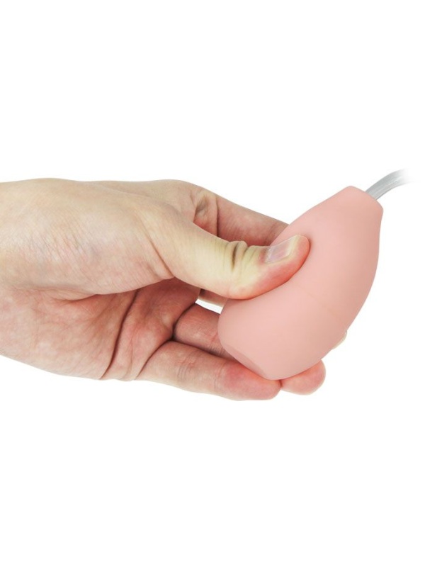 Вибратор с имитацией семяизвержения Eros Fountain - 19,5 см.