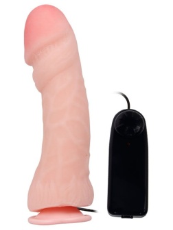 Вибратор с присоской The Big Penis - 26,5 см.