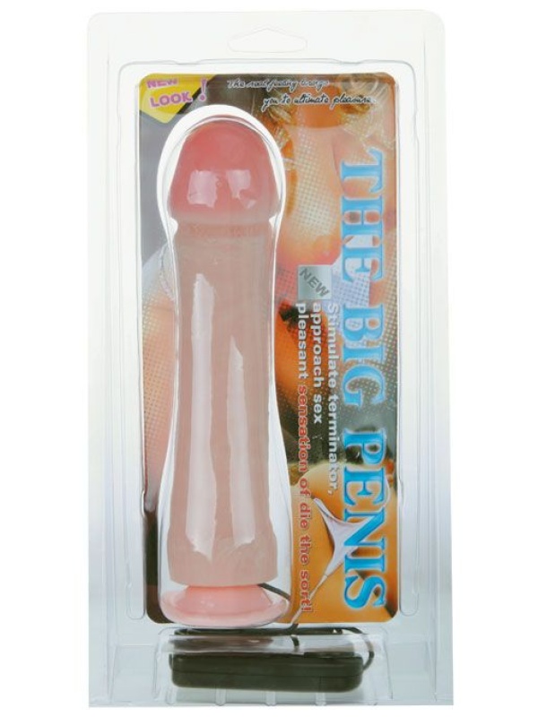 Вибратор с присоской The Big Penis - 26,5 см.