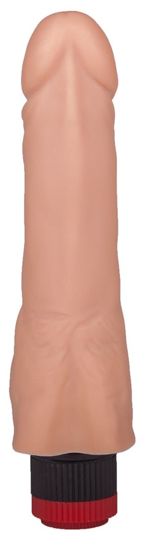 Гелевый вибратор-реалистик - 18,8 см.