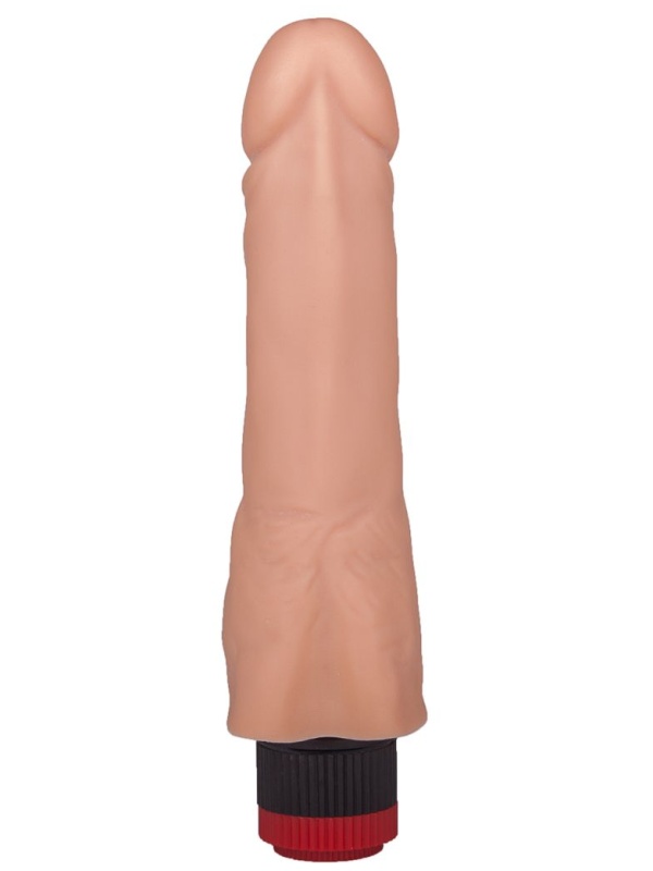 Гелевый вибратор-реалистик - 18,8 см.