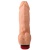 Реалистичный виброфаллос с мошонкой - 15,5 см.