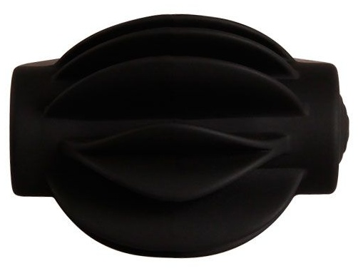 Рифленое эрекционное кольцо с вибрацией Chester