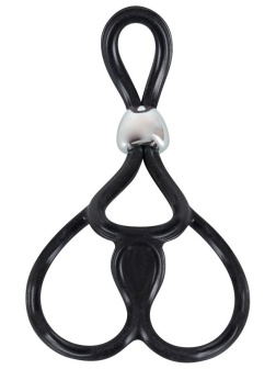 Лассо с подхватом мошонки Triple Ball-und Cockring