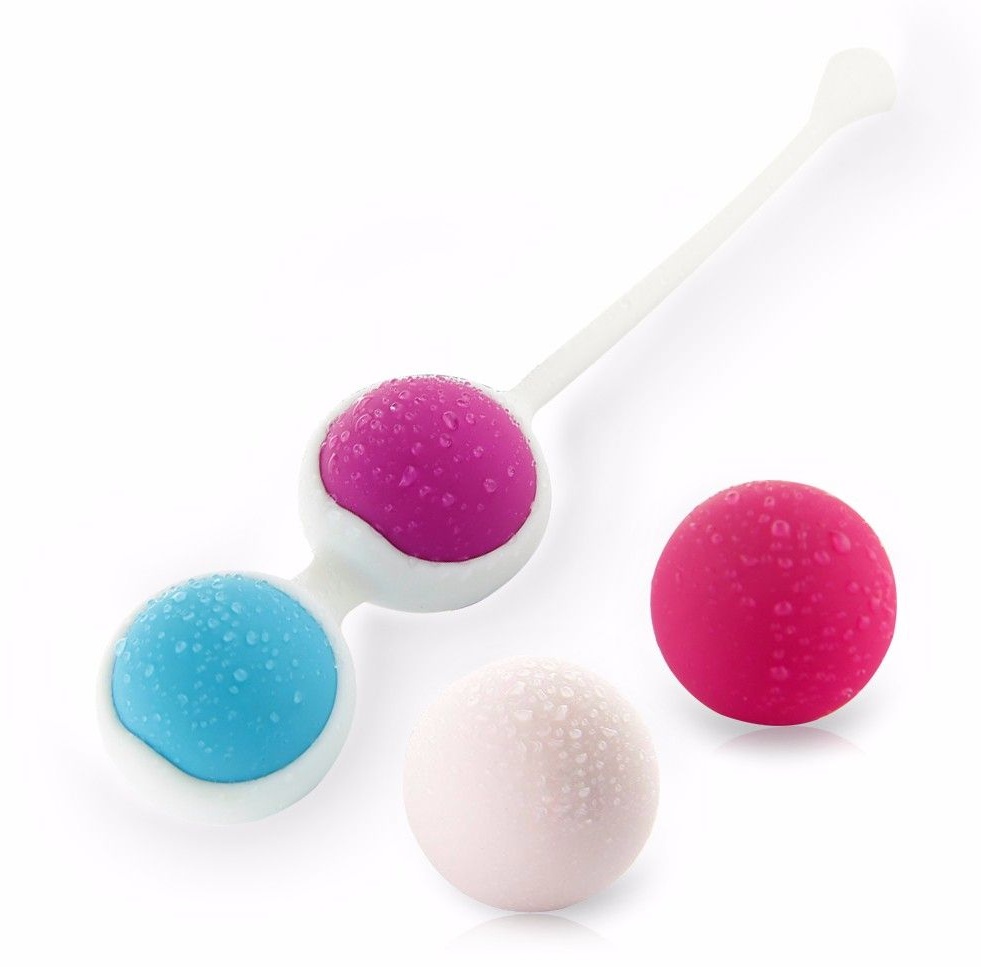 Набор для вумбилдинга: силиконовая оболочка и 4 шарика разного веса.