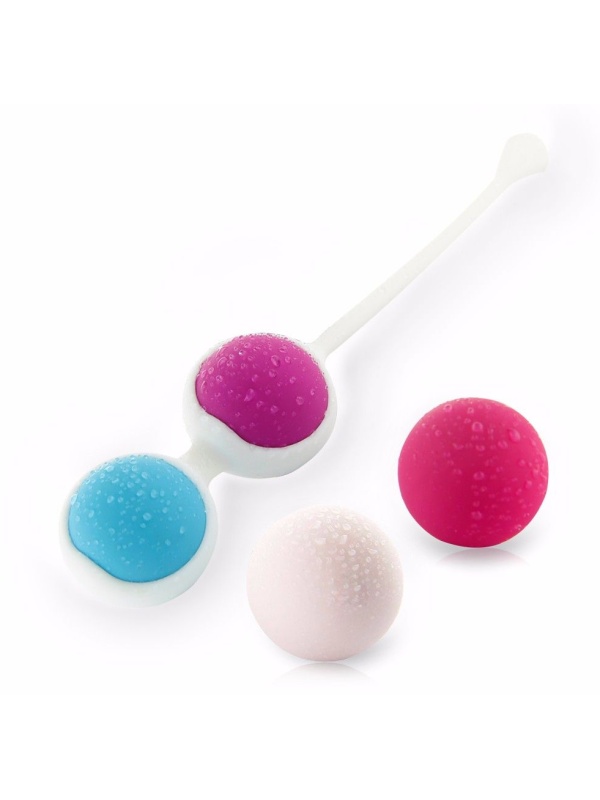 Набор для вумбилдинга: силиконовая оболочка и 4 шарика разного веса.