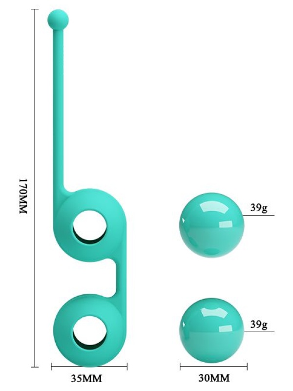 Мятные вагинальные шарики Kegel Tighten Up III