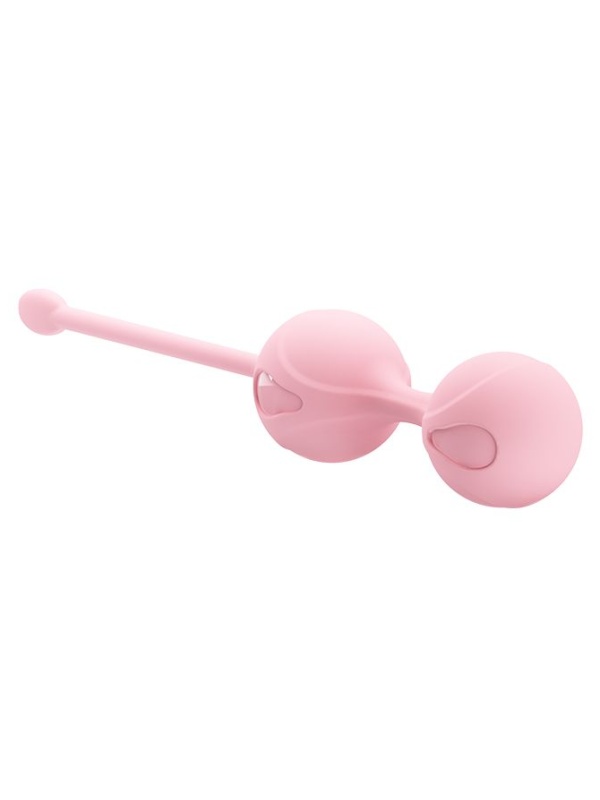 Нежно-розовые вагинальные шарики Kegel Tighten Up I