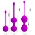 Набор лиловых вагинальных шариков Kegel Ball