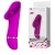 Лиловый вибромассажер для стимуляции клитора Rudolf